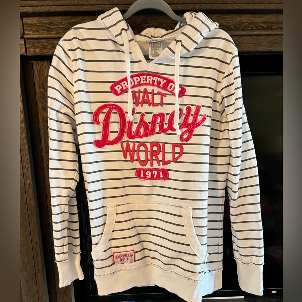 Worn 1x Disney Parks Hoodie 💕Womens XL- Retired